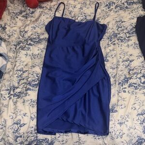 Blue formal dress
